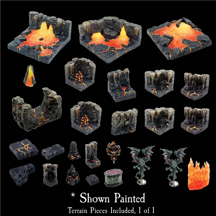 Encounter 1 - Crucible Chamber - Illuminated (Unpainted)