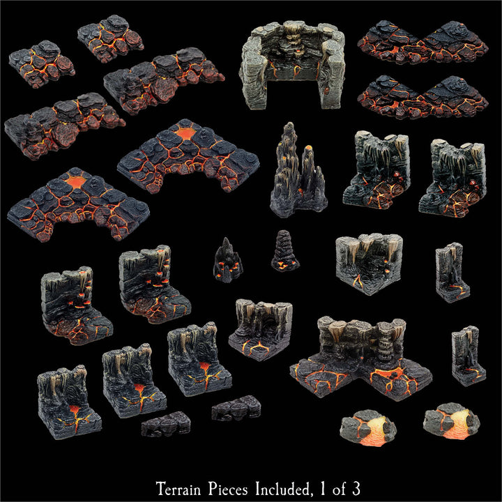 Encounter 2 - Torrent of Torment - Illuminated (Painted)