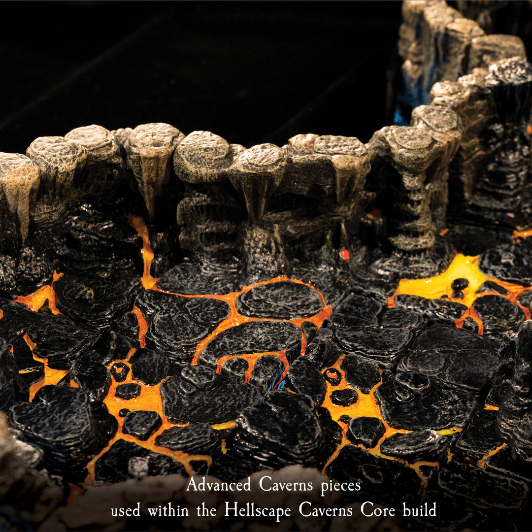 Dwarven Forge Advanced Core Hellscape-Hand-Painted Modular D&D Terrain