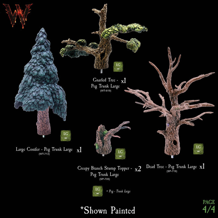 Wildlands Trees - Megapack (Unpainted)