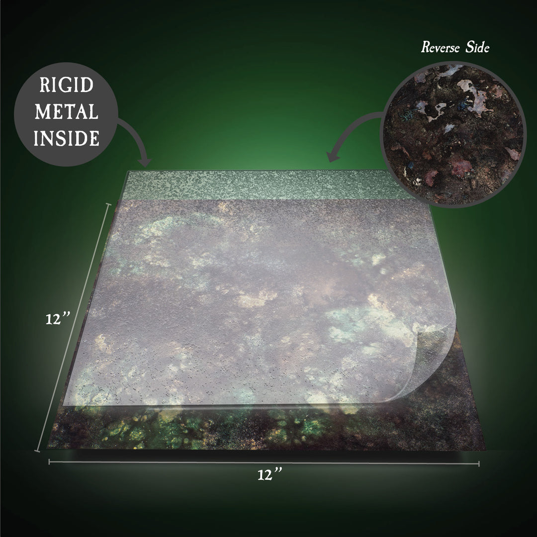 Terrain Tray Single 12" x 12": Swamp Water/Dismal Quagmire