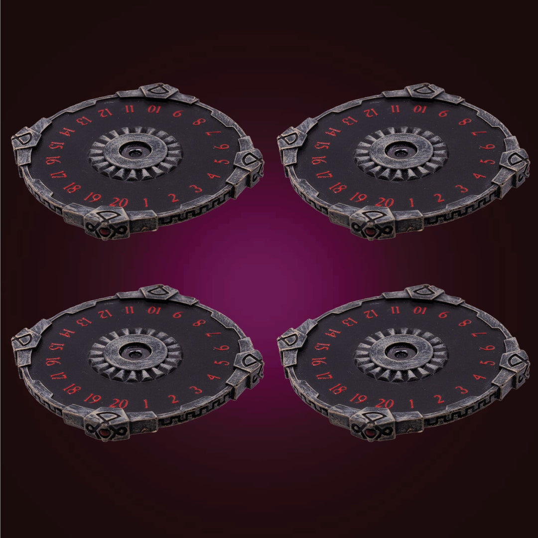Counter Dial 4 Pack Dwarven Forge