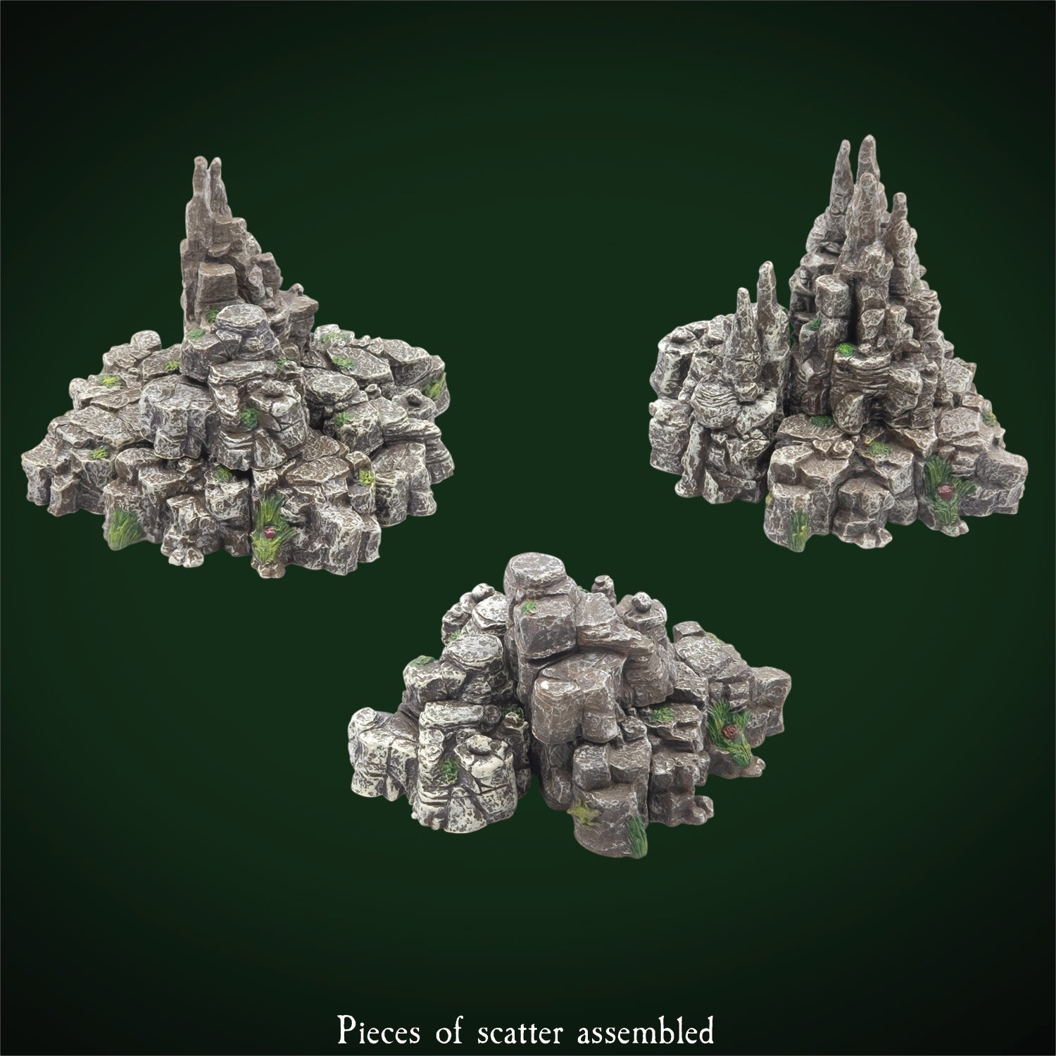 Mountain Rock Scatter Pack (Unpainted) – Dwarven Forge