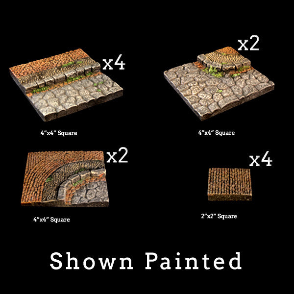 Stone Streets Add-On Pack (Unpainted)
